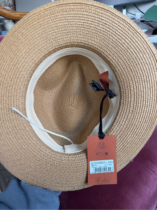 NWT MISSONI Straw Hat main image 4